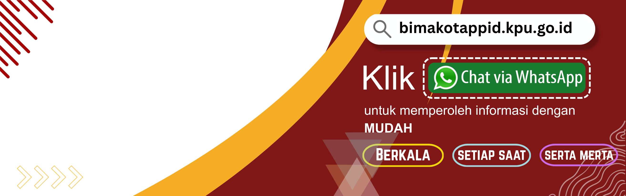 DAPATKAN INFORMASI KEPEMILUAN